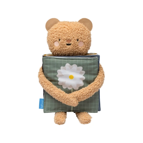 TAF TOYS medvídek plyšový s knížkou Snuggle Bear