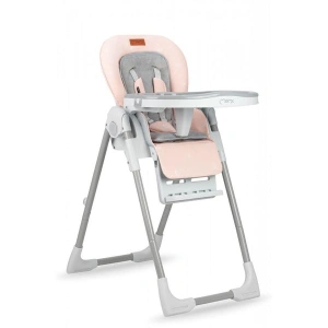 MOMI jídelní židlička Yumtis růžová