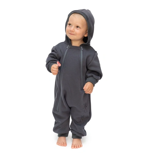 ESITO teplákový overal rostoucí Warmkeeper Grey šedá