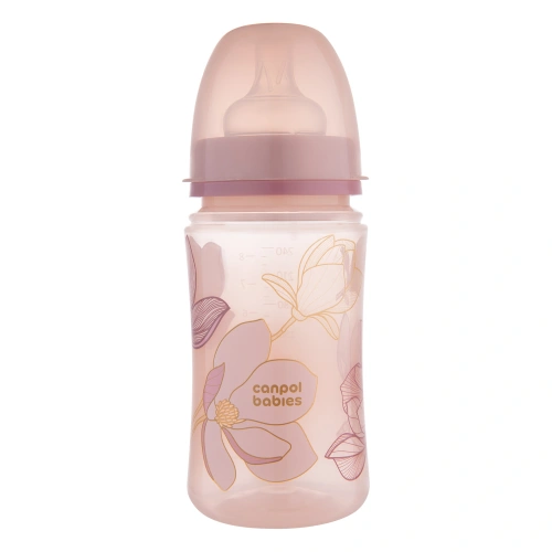 CANPOL BABIES antikoliková lahev EasyStart GOLD 240 ml
