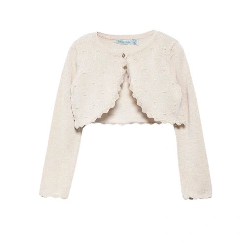 ABEL & LULA dívčí bolerko béžová vel. 116 cm