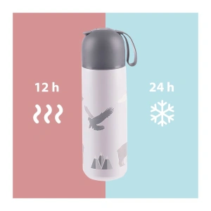 ZOPA termoska na tekutiny se silikonovým držákem 400 ml (2)