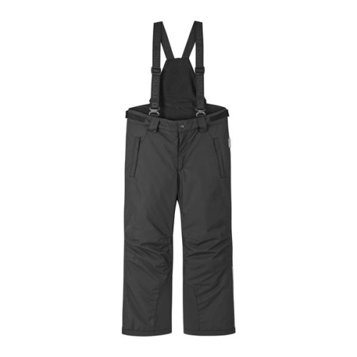 REIMA dětské membránové zimní kalhoty Wingon Black - 134 cm