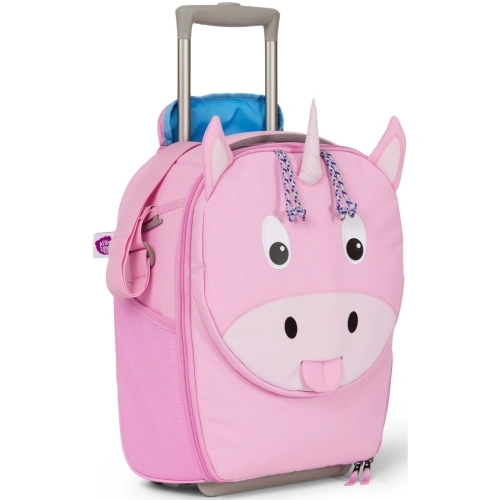 AFFENZAHN cestovní kufřík Suitcase Ulrike Unicorn - růžová