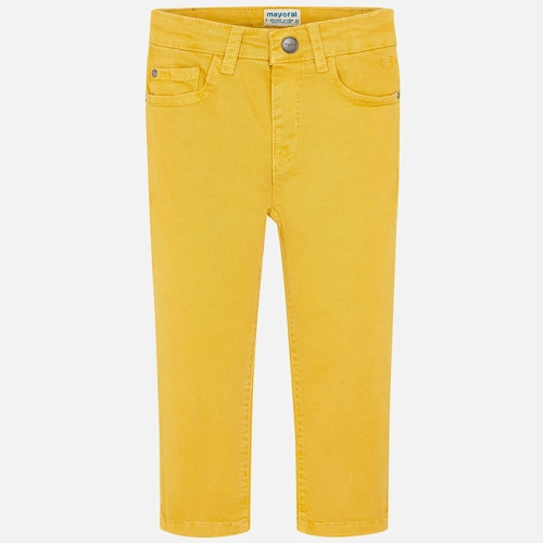 MAYORAL chlapecké Regular fit kalhoty žlutá