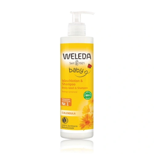 WELEDA měsíčkový mycí krém a šampon 400ml