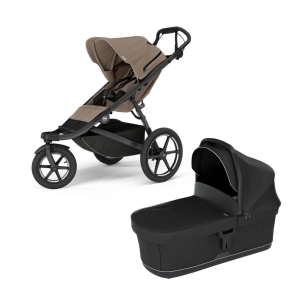 THULE Urban Glide 3 Tinted Taupe magnetická spona + korba Black