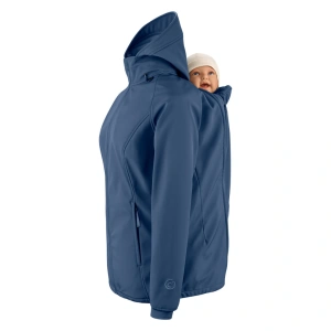 MAMALILA softshellová nosící bunda Allrounder fit navy (1)