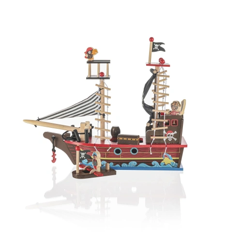 ZOPA dřevěná pirátská loď 2023