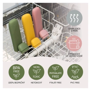 ZOPA silikonové pouzdro na příbor Forest Green (1)