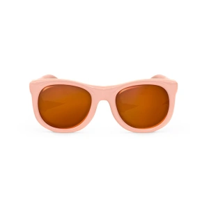 SUAVINEX dětské sluneční brýle polarizované s pouzdrem Hranaté růžová vel. 0-12 m