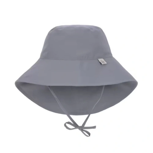 LÄSSIG Klobouček Sun Protection Long Neck Hat grey 07-18 m