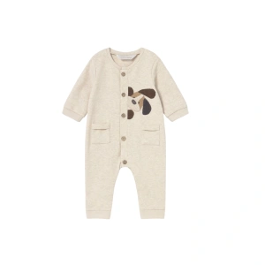 MAYORAL dětský overal DR pejsek béžová