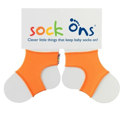 XKKO Sock Ons oranžové 0 - 6 m