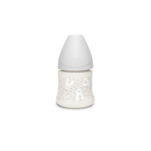 SUAVINEX Premium láhev 150 ml p. průtok HYGGE králík - šedá