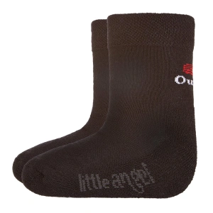 LITTLE ANGEL ponožky froté Outlast® černá vel. 25-29 | 17-19 cm