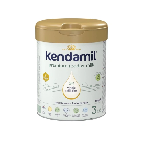 KENDAMIL pokračovací mléko Premium 3 (800g) HMO+