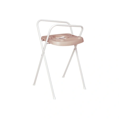 BÉBÉ-JOU kovový stojan Click na vaničku 98 cm Pale Pink