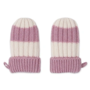 LODGER rukavice Stripe Merino Mauve