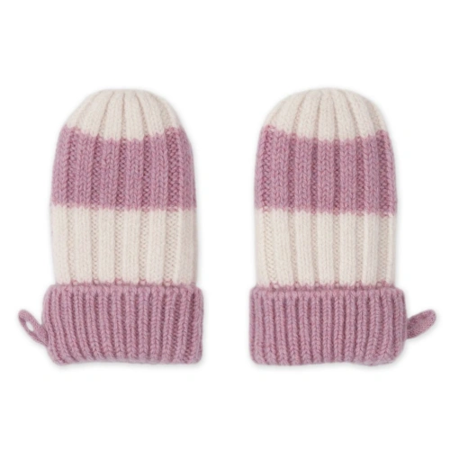 LODGER rukavice Stripe Merino Mauve
