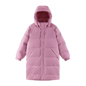 REIMA dětská péřová bunda Parkkala grey pink (1)