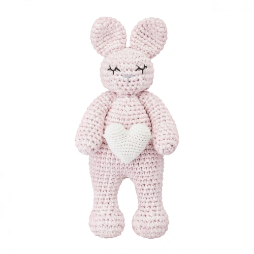 MAYLILY Bunny friend Love - Dusty Pink
