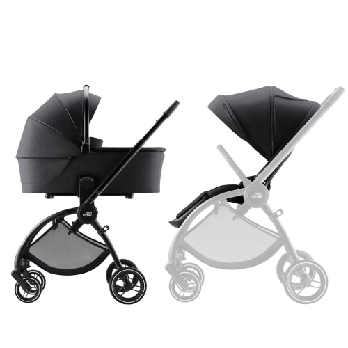 BRITAX RÖMER set kočárek Rio + hluboká korba Style