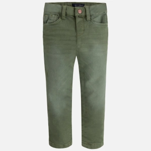 Mayoral Chlapecké kalhoty - tmavě zelené - 110 cm