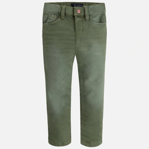 Mayoral Chlapecké kalhoty - tmavě zelené - 116 cm