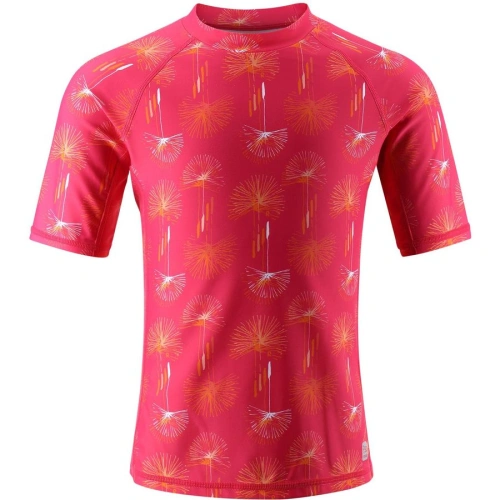 REIMA dívčí UV triko s krátkým rukávem Ionian-Berry pink 116 cm