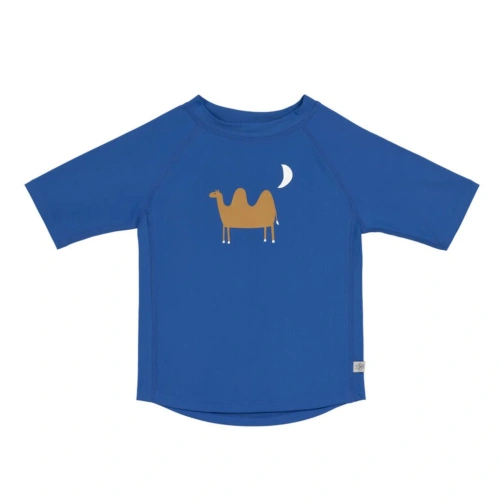 LÄSSIG tričko Short Sleeve Rashguard camel blue