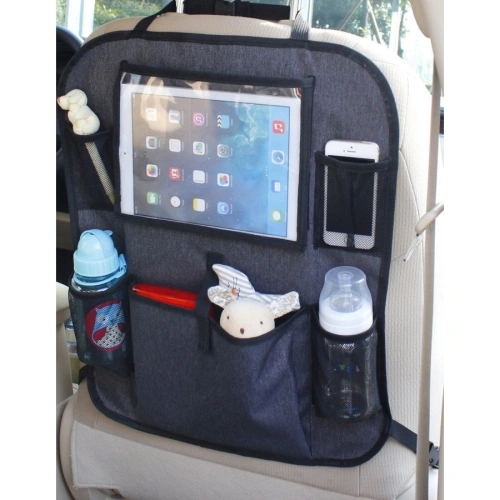 BABY DAN kapsář do auta s kapsou na tablet, Luxury Grey