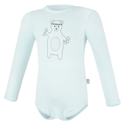 LITTLE ANGEL body tenké DR medvěd Outlast® bleděmodrá