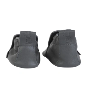 LODGER kožené capáčky Stepper Gunmetal 6-12 měsíců (2)