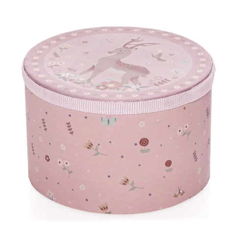 ZOPA dřevěný dětský bubínek Pink