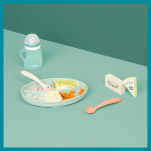 BABYMOOV Silikonová jídelní sada Grow ´Isy kit (3)