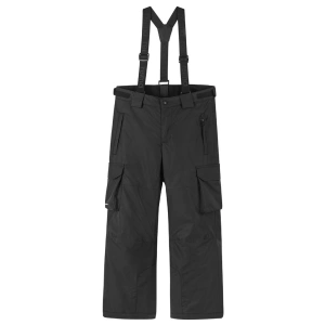 REIMA dětské membránové zimní kalhoty Laskija Black vel. 128 cm