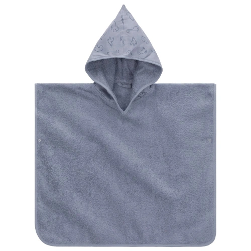 Fillikid dětské pončo dino blue
