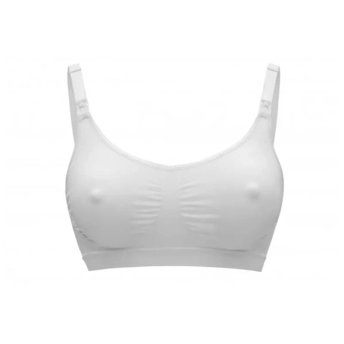 MEDELA Těhotenská a kojící podprsenka Keep Cool bílá