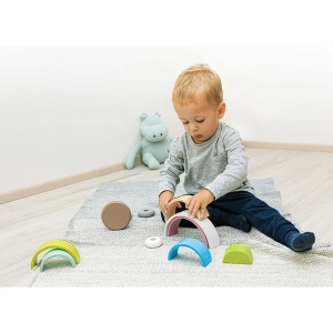 ZOPA Dřevěná skladací duha (4)