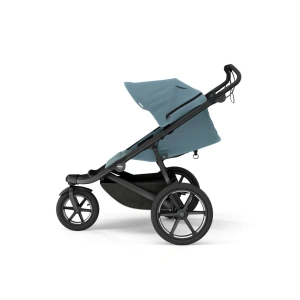THULE Urban Glide 3 Mid Blue magnetická spona + korba Mid Blue + autosedačka Maple + báze Alfi (3)