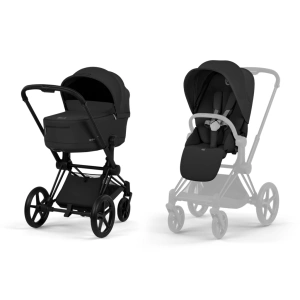CYBEX Priam Comfort 2v1 Matt Black Sepia Black