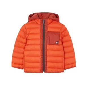 MAYORAL chlapecká zimní bunda, cihlová - 110 cm