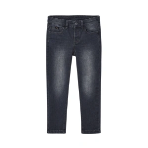 MAYORAL chlapecké džíny Soft tm.šedá vel. 110 cm