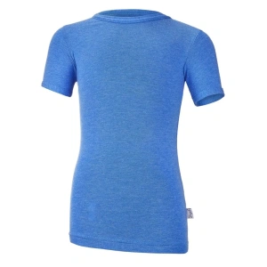 LITTLE ANGEL tričko tenké KR Outlast® modrý melír vel. 110 cm