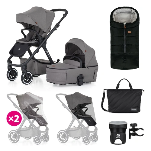 PETITE&MARS kombinovaný kočárek ICON 2v1 XXL Air