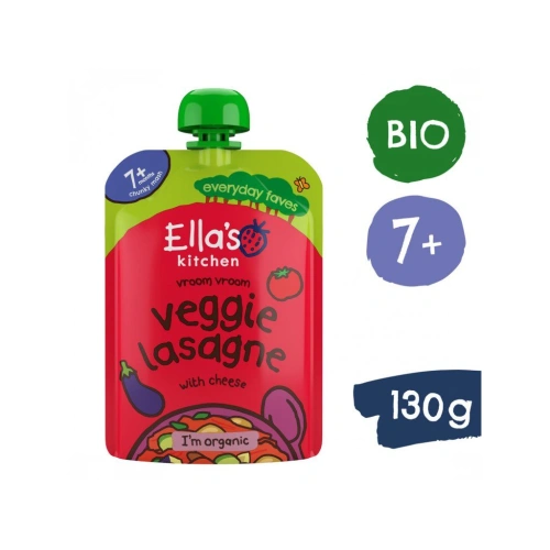 ELLA'S KITCHEN BIO zeleninové lasagne se sýrem (130 g)