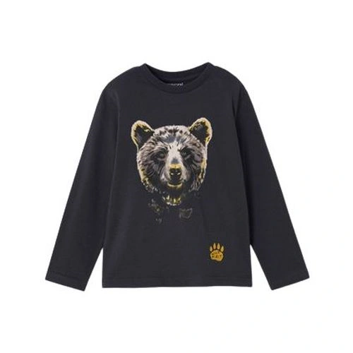 MAYORAL chlapecké tričko DR grizzly, černá