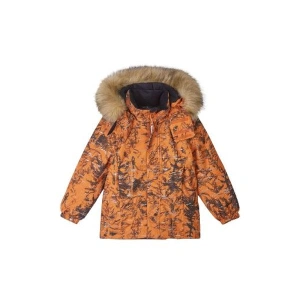 REIMA dětská zimní bunda s membránou Sprig Autumn Orange - 122 cm