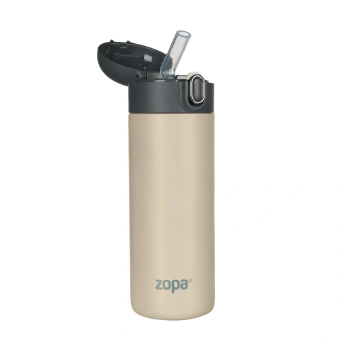 ZOPA termoska na tekutiny s brčkem 400 ml